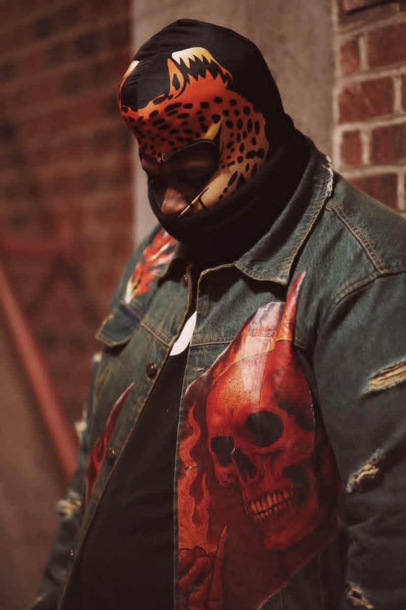 Acid wash denim Jean Jakcet